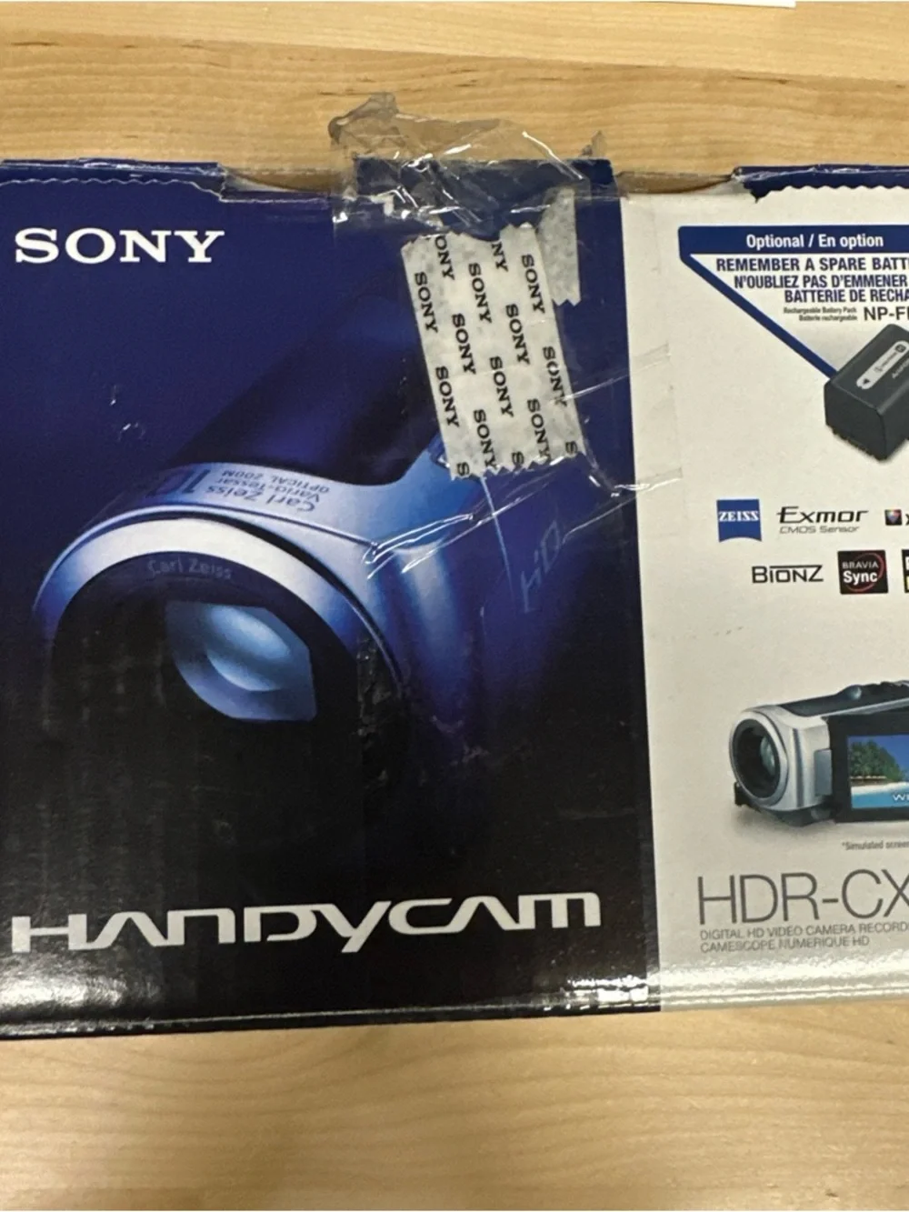 Sony Black Exmor Compact HD Camcorder